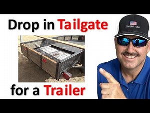 How To Make a Tailgate for a Trailer