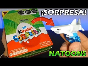 Los Mejores Kinder Sorpresa NATOONS!! Huevos Sorpresa de Animales 🦈 Gepxho