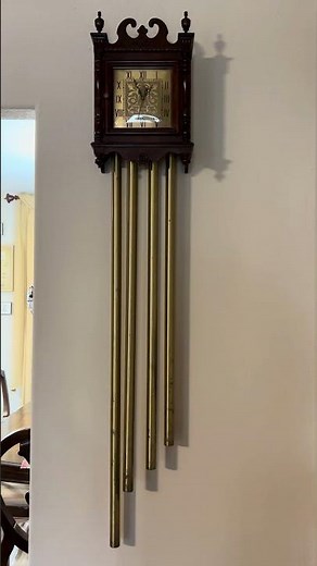 Nelda's reinstalled NuTone K56 Jefferson Door Chime with a recently serviced Clock