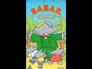 Original VHS Opening: Babar: King of the Elephants (UK Retail Tape)