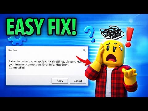 How To Fix Failed To Download or Apply Critical Settings Roblox (Better Explained)