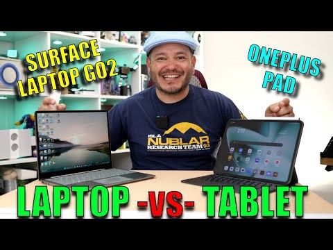 Tablet vs Laptop! Can a OnePlus Pad beat a Surface Laptop Go 2?