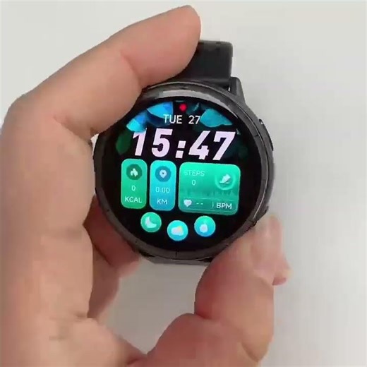 IDO GT1 AMOLED Smart Watch With Heart Rate Blood Pressure Oxygen Monitor Sports Smart Bracelet Watch