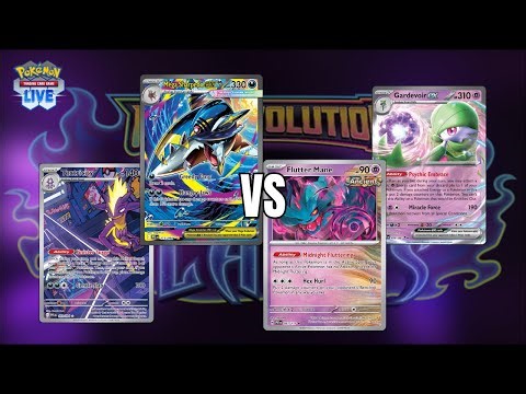Mega Sharpedo ex VS. Gardevoir ex - Nov 2025 Ranked (PTCGL: Mega Evolution - Phantasmal Flames)