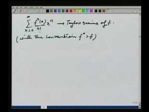 Lecture 11 -Taylor's Theorem