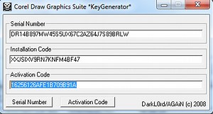 Corel Draw X4 Serial Key