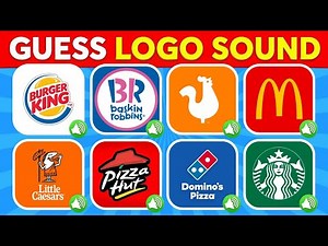 Guess The Restaurant Logo Sound 🔊🔥 Burger King, Subway, Pizza Hut | Logo Sound Quiz 2025