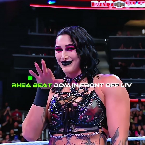 Rhea Beat Dom In Front Off Liv🔥🥵#wwe#shorts