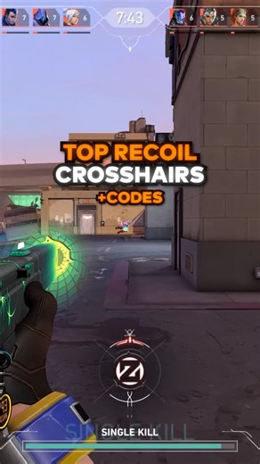 Centerpoint Gaming on Instagram: "Top Crosshairs for Spraying in Valorant 🤯⁠ #crosshairx #valorant #valorantcrosshair #aimtraining"