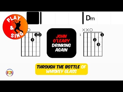 John O'Leary - Drinking Again | Scrolling Guitar Chords & Lyrics
