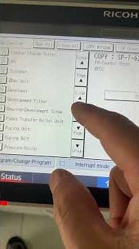 Cách xóa lỗi fusing belt unit must be replaced now trên máy ricoh mp 4055 6055 5503