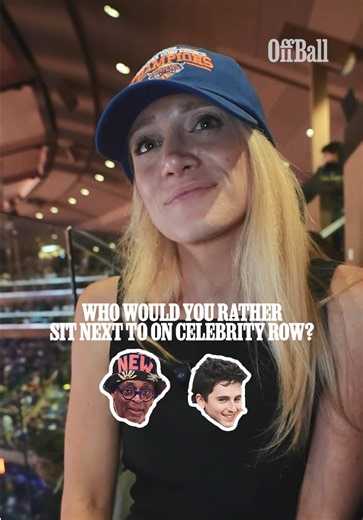 Who Are You Sitting By on Celeb Row? Knicks Game Celeb Spotting Guide