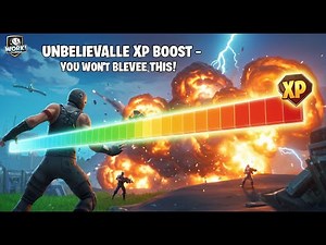 Live Fortnite Free XP Map to LEVEL UP FAST in Chapter 6 Season 2! (Map Code Inside)