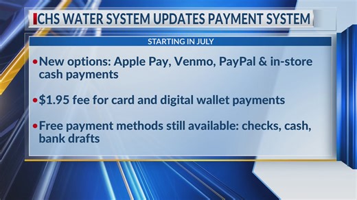 CHS Water System updates payment system