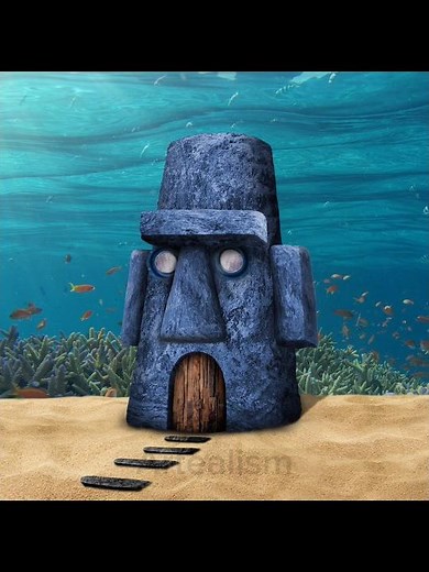 Realistic Squidward's House - Spongebob Squarepants