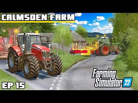 SPRING IS HERE! TELEHANDLER SWAP? | Calmsden Farm | Farming Simulator 22 - Episode 15