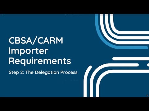 CARM - Step 2: Delegation Process