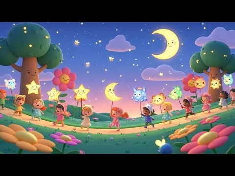 Little Lantern Parade | Fun Festival Nursery Rhyme for Kids | Playful Sing-Along Song