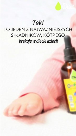 Olej Omega-3 dla dzieci, czyli kwasy EPA i DHA w kroplach