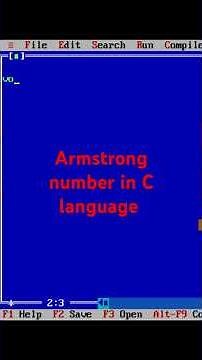 Armstrong number in c program | c program to Armstrong number | #coding #clanguage #codeeducation