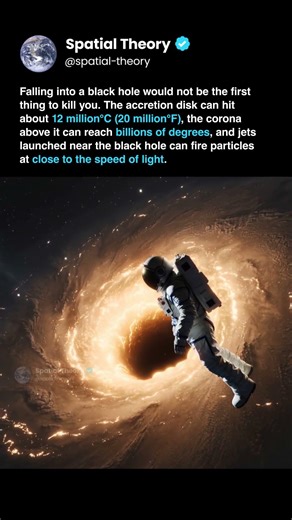 A Black Hole Could Kill You Before You Even Fall In