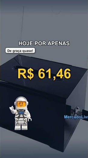 🔥 Caixa De Sugestões Acrílicas por R$61,46! #Shorts