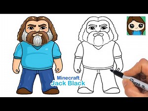 How to Draw Steve from Minecraft | Jack Black