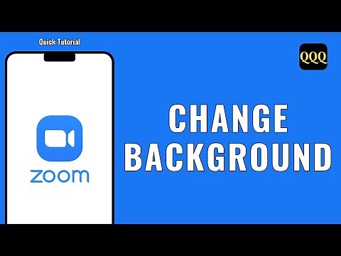 HOW TO CHANGE BACKGROUND IN ZOOM MEETING ON MOBILE