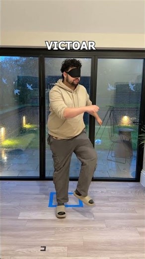 Marching with eyes closed challenge! 😂