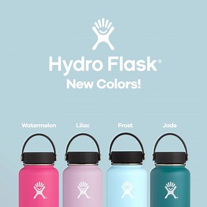 New Colors For You! Jade, Frost, Lilac, and Watermelon are available now at HydroFlask.com | Hydro Flask