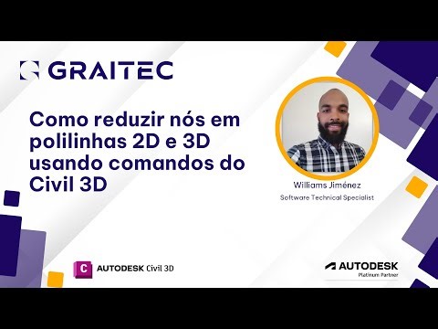 Como reduzir nós em polilinhas 2D e 3D usando comandos no civil 3d