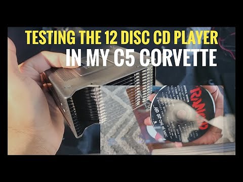 Testing the 12-Disc CD Player in my C5 Corvette - Why not?