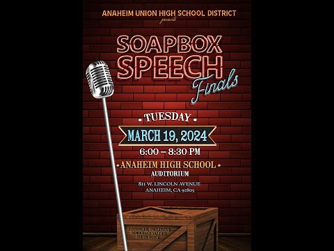 2024 AUHSD Soapbox Speech Finals