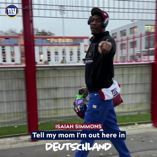 We out here in Germany ‼️ | New York Giants