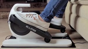 Say goodbye to stiffness! 🙅‍♀️ • Gentle, motorized movement stimulates leg circulation & increases mobility • Strengthen and tone your legs with low-impact exercise • Reduce swelling in your legs while passively burning calories • Stay active safely and comfortably #LowImpactFitness | Ellipse One