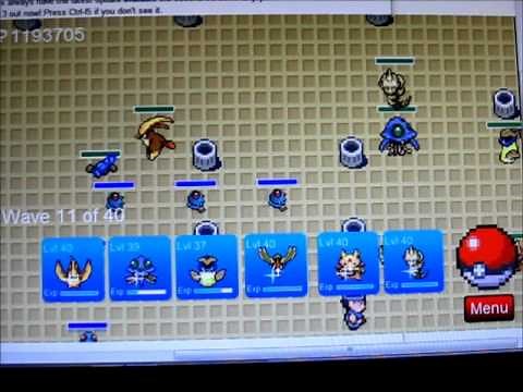 Pokemon Tower Defense-Easiest way to beat Vermillion Gym!
