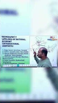 Class 10 Geography Map Work ✈️ International Airports India | Boards 2026 SST Short by Vineet Sir