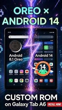 Revive Galaxy Tab A6 2016 with Android 14 Custom ROM in 2026! Full Guide #shorts #customroms #diy