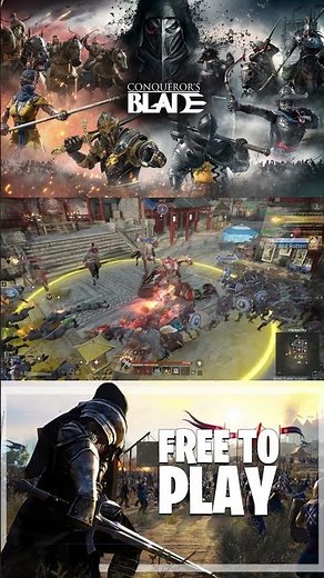 Conqueror’s Blade Is STILL Epic 🔥 | F2P Medieval Warfare Gameplay Compilation