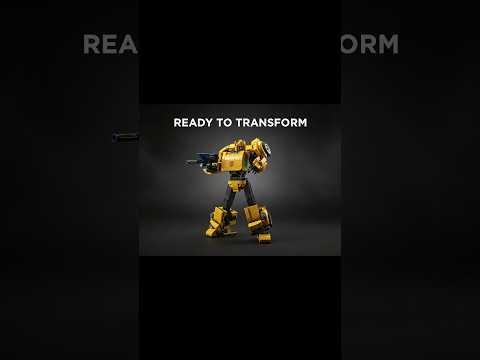 LEGO Icons Transformers Bumblebee 10338 Speed Build | Relaxing LEGO ASMR