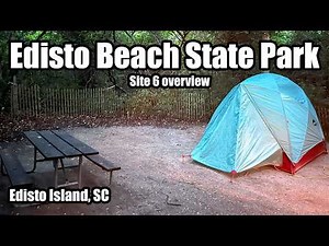 Edisto Beach State Park Campsite 6: Peaceful Ocean Island!