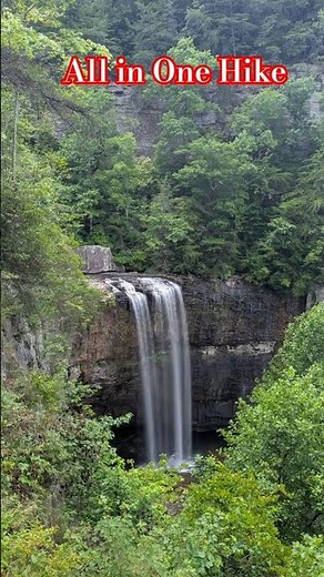 Trails, Vista Views, and Waterfalls at Lookout Mountain #shorts #nature