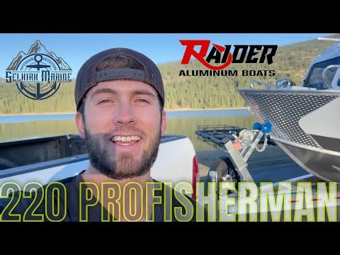 2025 Raider 220 Pro Fish Boat for fishing the Puget Sound!