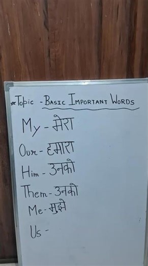 #basic simple words for english learning@ #basic