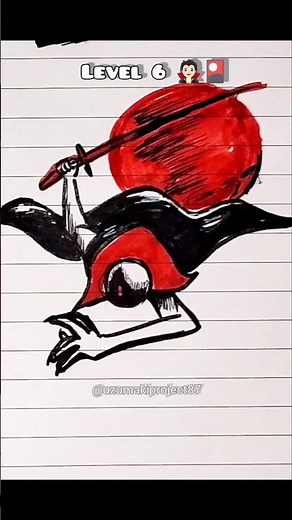 Drawing stickman in level 1 to level 7✍🏻 #howtodraw #drawingstickman #art #stickman #quickdraw