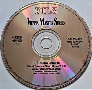 Frédéric Chopin - World Famous Piano Music, Vol. 3: Waltzes, Complete Edition
