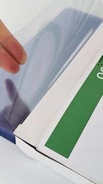 Customized Size Clear Rigid PVC Sheet /A4 PVC Binding Cover