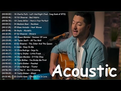 Acoustic Slow Songs 2023 | The Best Slow Pop Music Playlist 2023 | English Slow Hits