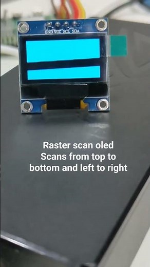 #raster scan #raster #oled #display #lcd #led #scan