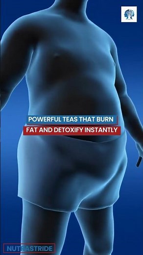 Powerful Teas That Burn Fat And Detoxify INSTANTLY 🍵🔥 #Detox #WeightLoss #FatBurner